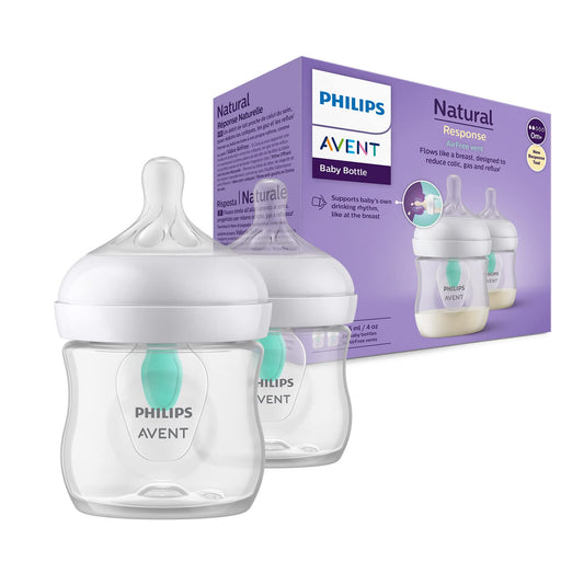 2X Philips Avent Natural Response Bottle 125ml